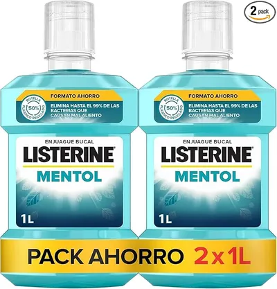 Listerine Mentol Pack de 2