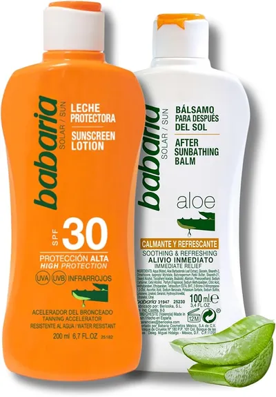 Pack Protector Solar y After Sun Babaria
