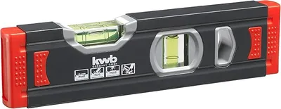 Mini nivel de burbuja kwb de aluminio