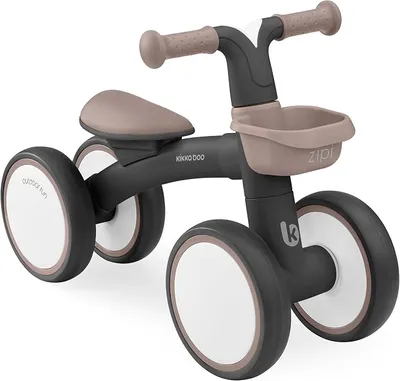Kikka Boo Bicicleta Sin Pedales ZIPI para Bebés (1-3 Años) con Canasta