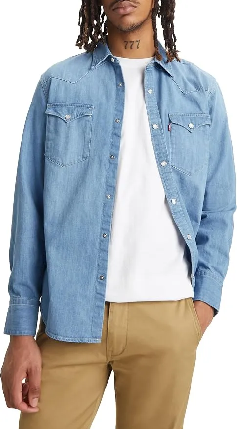 Camisa Levi's Barstow Western Standard para Hombre