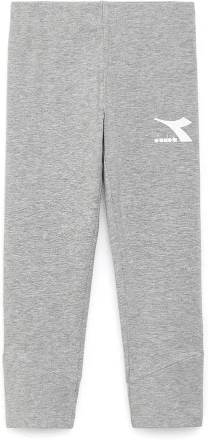 Mallas Diadora JG.Leggings Bounce para Niñas - Gris Melange, Talla X-Large