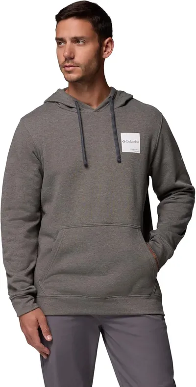 Columbia Trek Sudadera con Capucha, Polar Gráfico, Estiramiento Listo para Aventuras
