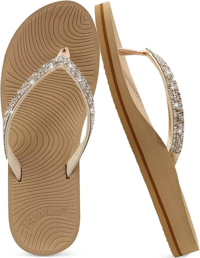 CHANCLAS MUJERES KUAILU RHINESTONE