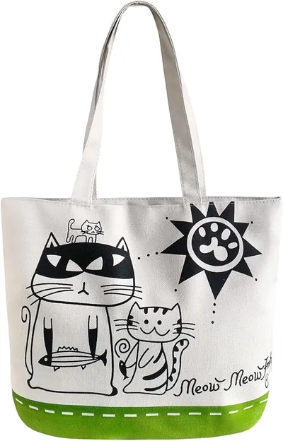 Bolsas de lona de algodón Bolsas de la compra
