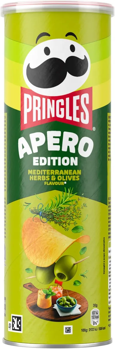 Pringles Mediterranean Herbs Apero 165g