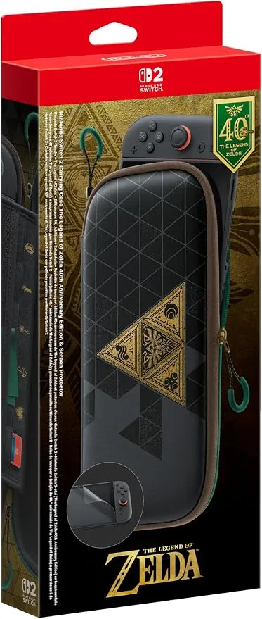 Funda Edición 40 Aniversario de Zelda para Nintendo Switch