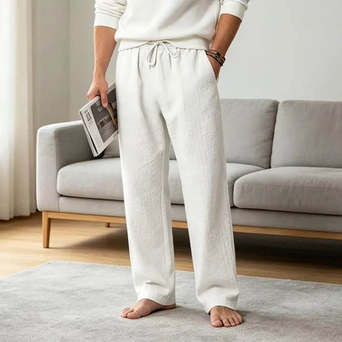 PANTALONES ALGODÓN LINO