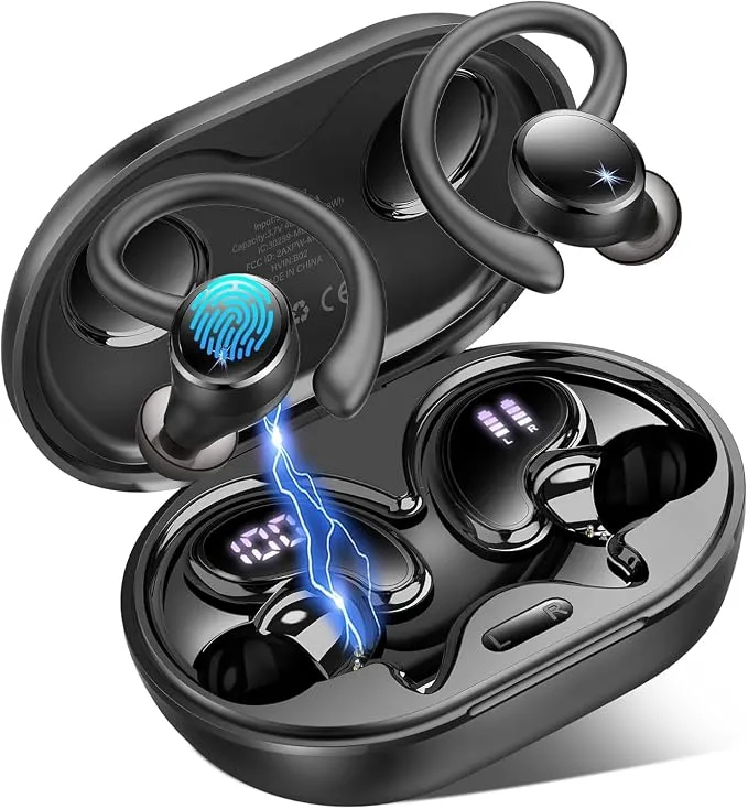 Auriculares Inalámbricos Bluetooth 5.4, Cascos Inalámbricos HiFi Estéreo