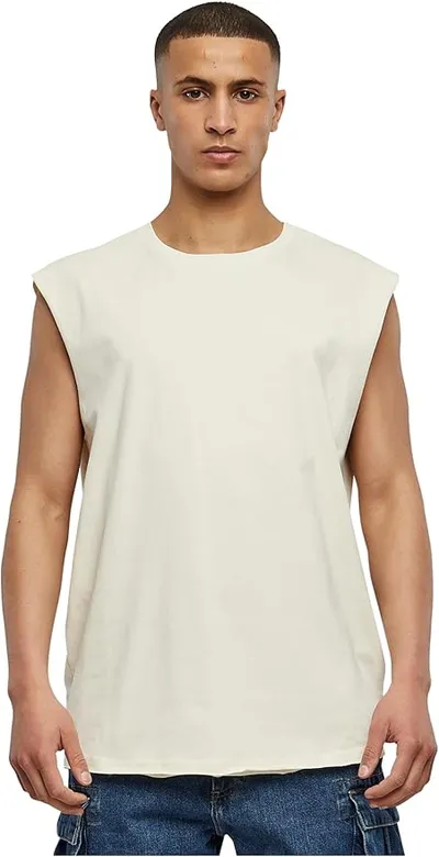 Urban Classics Camiseta sin Mangas para Hombre Open Edge