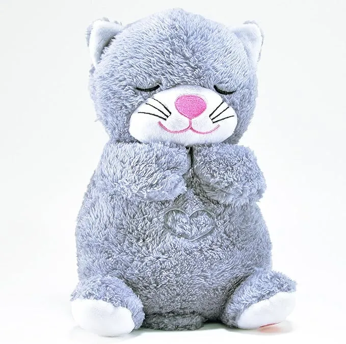 Kögler 45238 Gato de Peluche Que Respira con Música y Luz