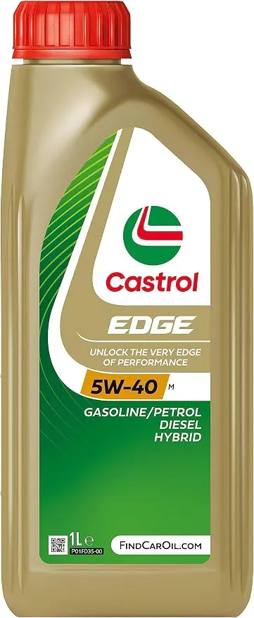 Castrol EDGE 5W-40 M Aceite de Motor Sintético Avanzado, 1L