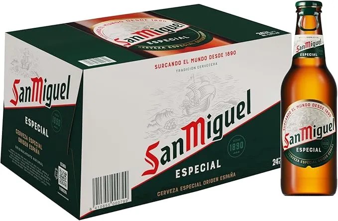 San Miguel Especial Lager Pack 24 Botellas