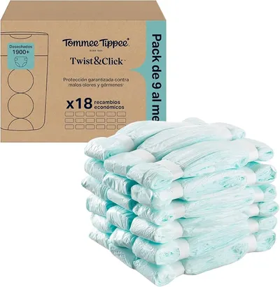 Tommee Tippee Bolsas de recambios para contenedor de pañales Twist & Click