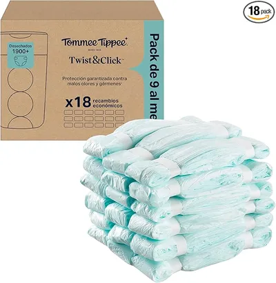 Tommee Tippee Bolsas de recambios para contenedor de pañales Twist & Click