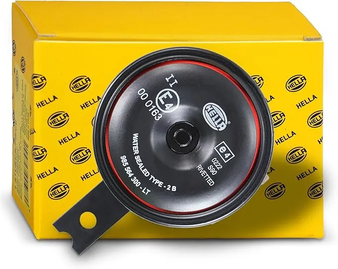Bocina HELLA STYLE HORN S90 12V 111dB - Sonido Agudo Potente