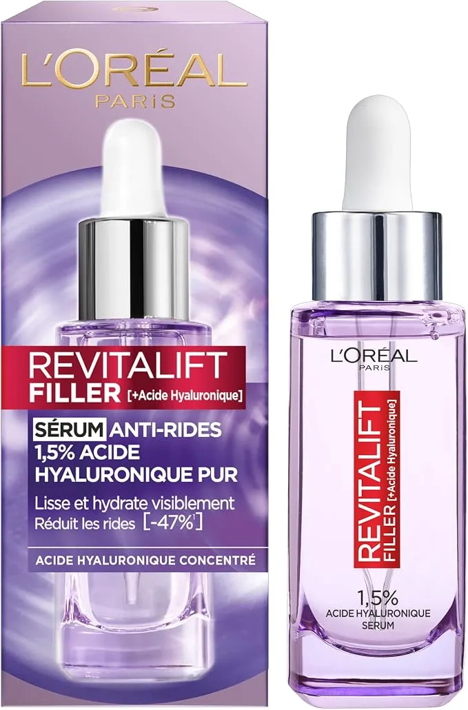 L'Oréal Paris Revitalift Filler Sérum Anti-rides à l'Acide Hyaluronique Concentré 30ml