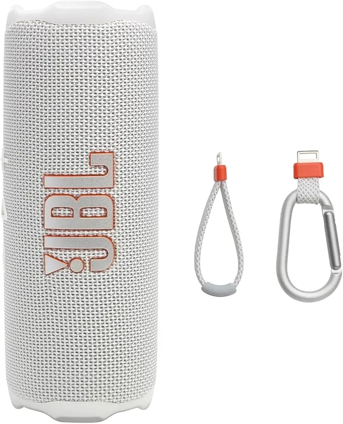 Altavoz JBL Flip 7 Blanco - Portátil y Resistente al Agua