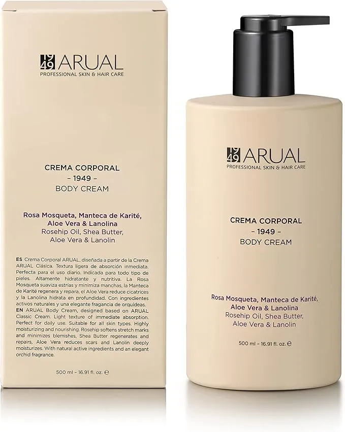 ARUAL Crema Hidratante Corporal 500ml