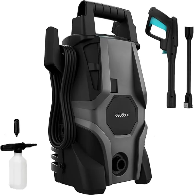 Cecotec Hidrolimpiadora de Alta Presión HydroBoost 1400 Essential Plus