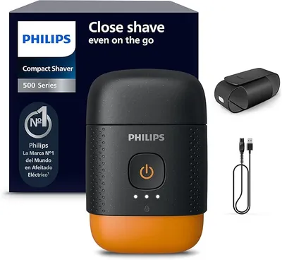 Afeitadora eléctrica compacta Philips Serie 500