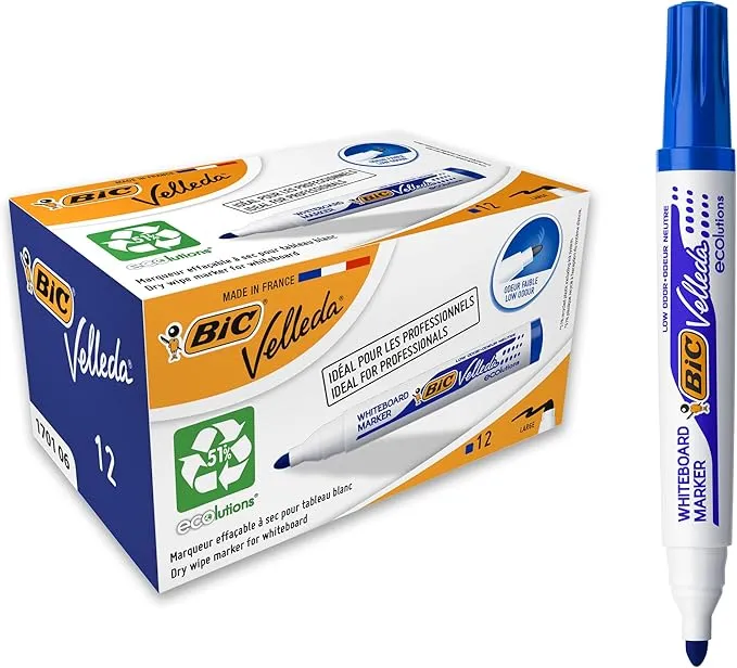 BIC Velleda Ecolutions 1701 Rotuladores de Pizarra