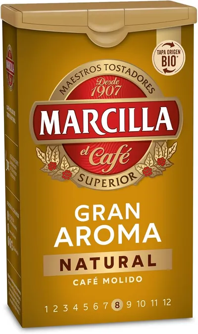 Marcilla Café Molido Gran Aroma Natural | 250 g