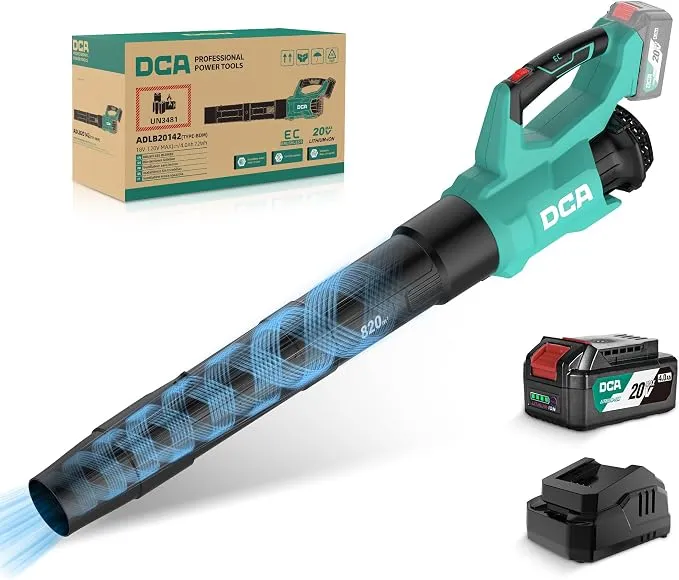 DCA Soplador de Hojas a Batería 20V Brushless