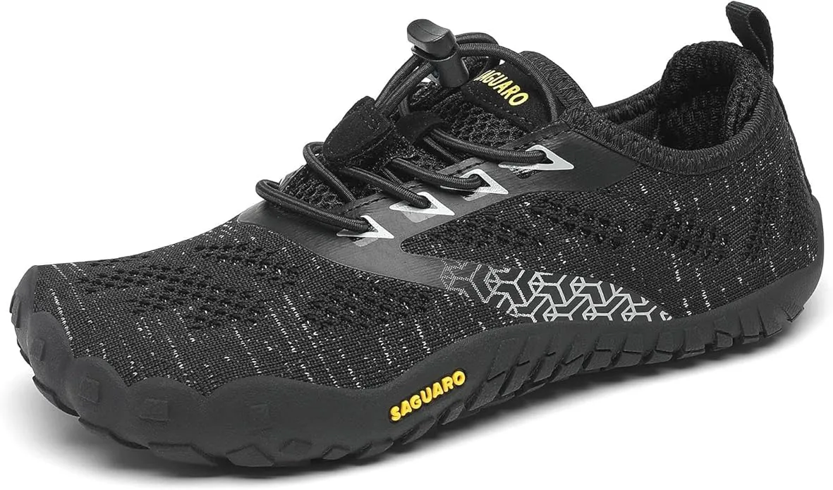 SAGUARO Zapatillas Minimalistas Barefoot Trail Running para Niños