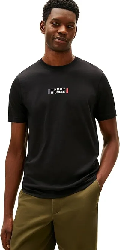 Tommy Hilfiger Men Brand Love Small Center tee MW0MW41453 S/S Camiseta