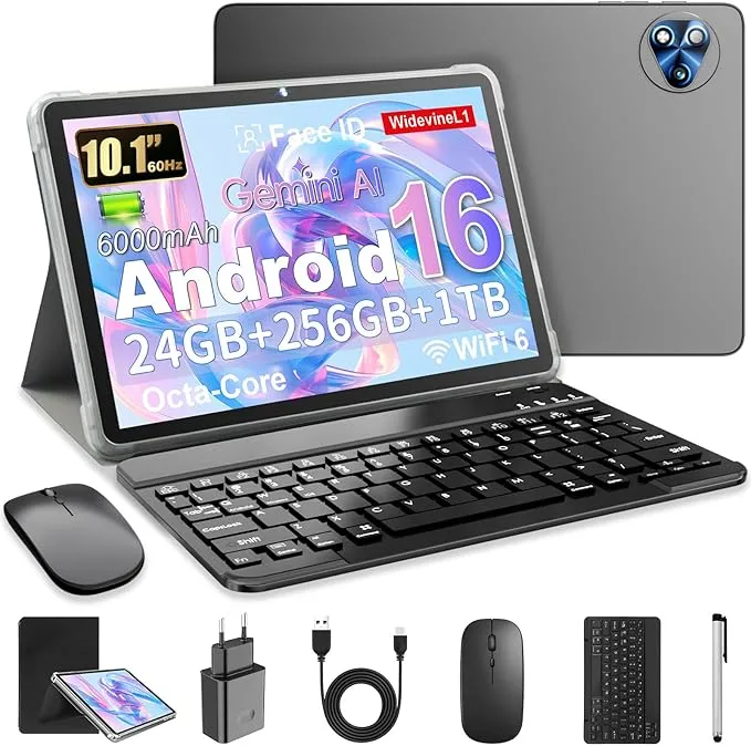 Android 16 Tablet 10 Pulgadas en Gemini AI