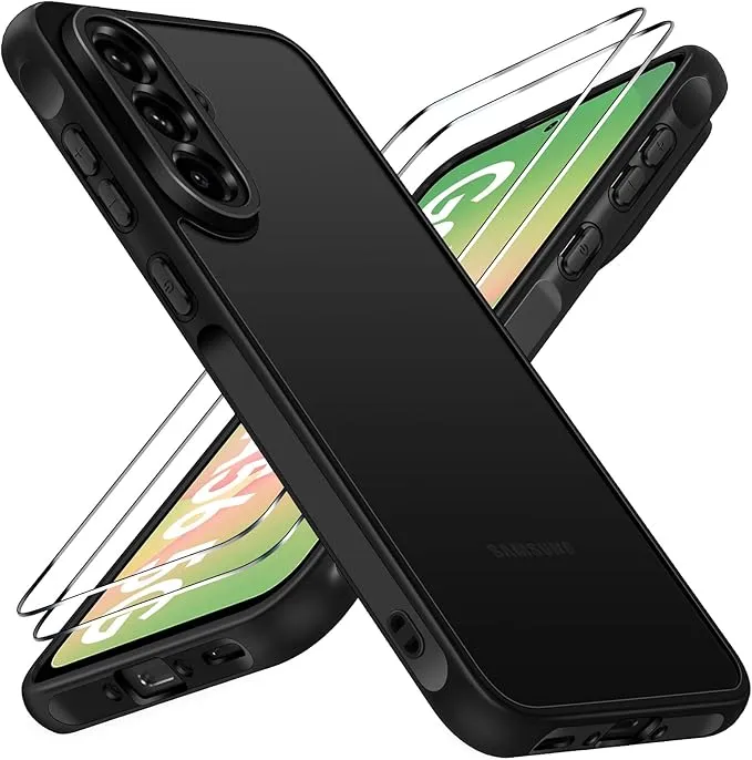 iVoler Funda Mate para Samsung Galaxy A56 5G - Negra