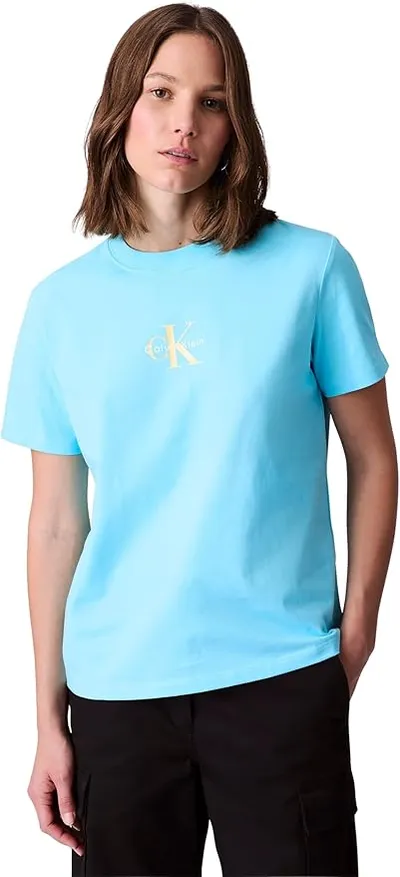 Calvin Klein Jeans Camiseta Estampada SS 20s Classic Logo tee LV047C856G para Mujer