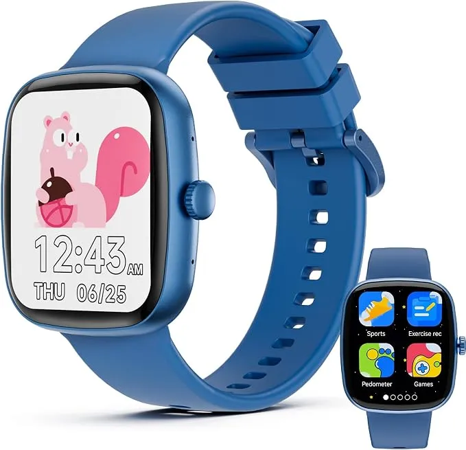 Reloj Inteligente Yunibrix para Niños con Deportes y Aprendizaje