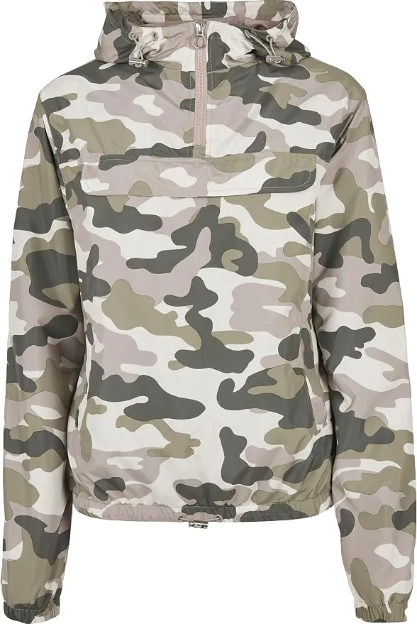 URBAN CLASSICS Chaqueta Cortavientos Impermeable para Mujer