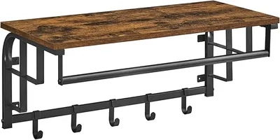 VASAGLE LCR12BX Perchero de Pared