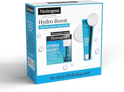 Neutrogena Rutina Hydro Boost, Gel de Agua Hidratante Facial y Contorno de Ojos