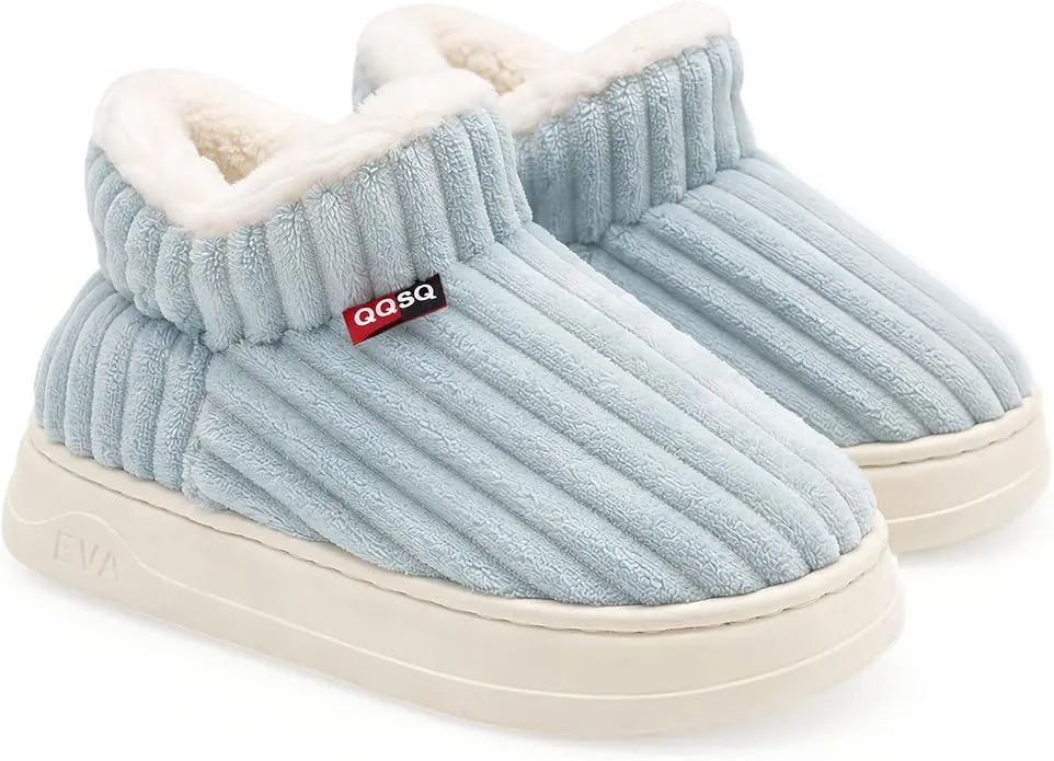 Zapatillas de Casa Unisex Antideslizantes con Memoria y Forro Polar