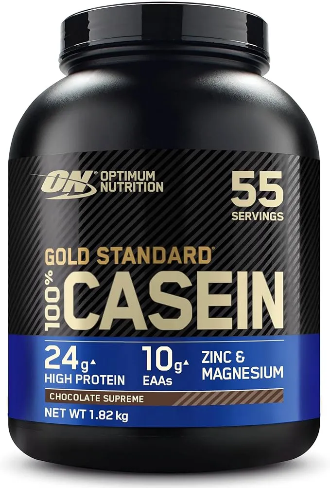 Optimum Nutrition Gold Standard Caseína Sabor Chocolate Supremo 55 Servicios