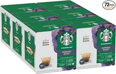 STARBUCKS - 72 cápsulas de café de tueste intenso