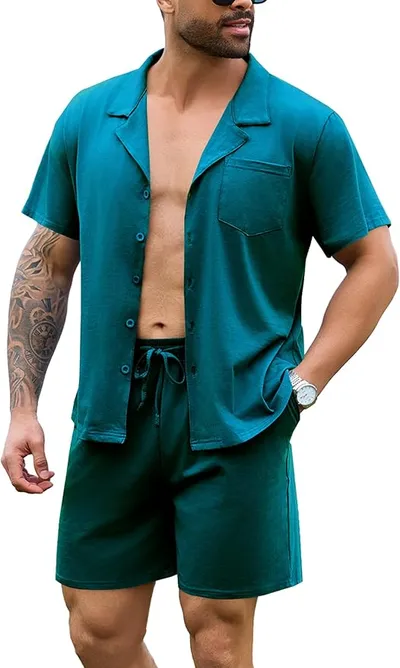 Pijama Hombre 2 Piezas Irdcomps Algodón
