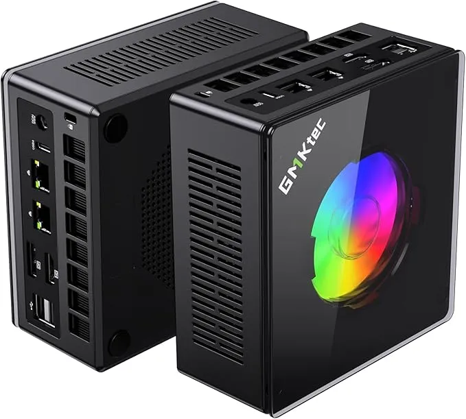 Mini PC GMKtec Gaming Ryzen 9 con 32GB DDR5 y 2TB NVME SSD