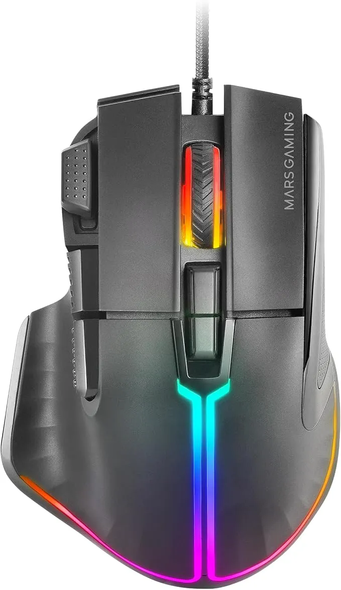 Mars Gaming MM-XT Ratón Gaming RGB
