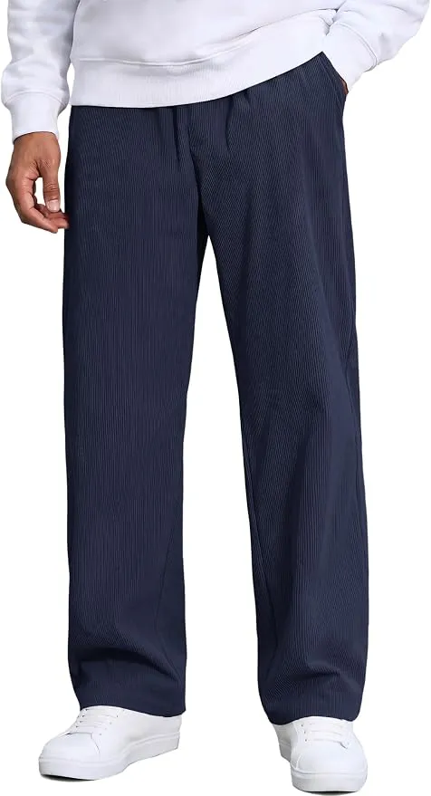 Pantalón COOFANDY de Pana Elástico con Bolsillos para Hombre