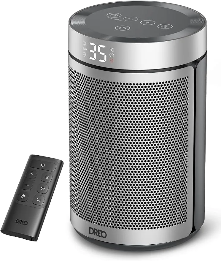 Calefactor Dreo Atom 316 Silencioso y Eficiente con Control de Temperatura