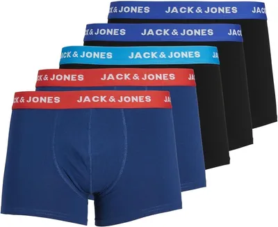 Pack de 5 Bóxers para Hombre - JACK & JONES