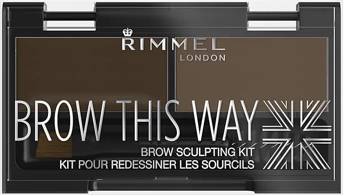 Rimmel London This Way Kit Escultor de Cejas Tono 003 Dark Brown