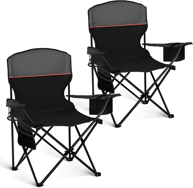 Sillas plegables de camping High Point Sports X2
