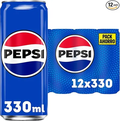 Pack 12 Latas Pepsi Regular