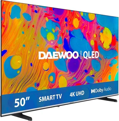 Daewoo 50DM55QV QLED Smart TV 50 Pulgadas 4K Ultra HD HDR